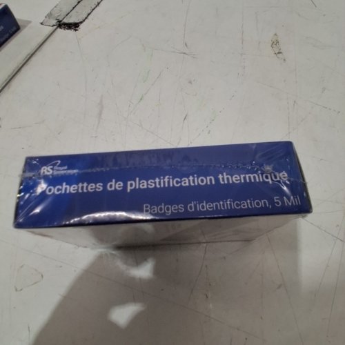 100PK ROYAL SOVEREIGN THERMAL LAMINATING POUCHES ID BADGE SIZE - 2 5/8" X 3 7/8" (MODEL: RFNG05IDP0100) image 5