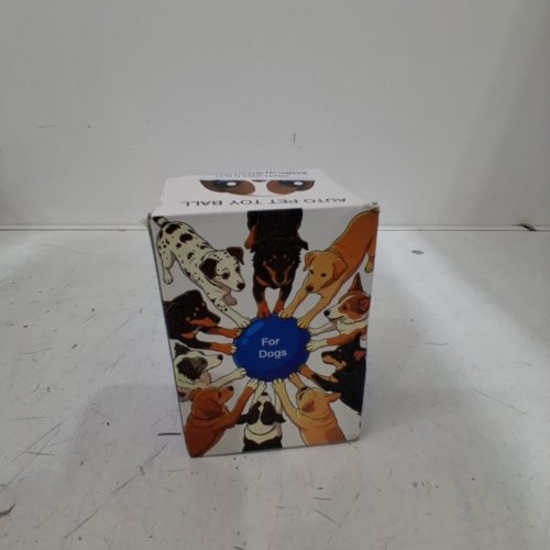 SMART DOG TOY BALL WITH ROPE - BLUE, BROWN/ORANGE image 4