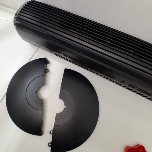 GOVEELIFE SMART TOWER OSCILLATING FLOOR FAN WITH TEMPERATURE AUTO MODE, APP & VOICE REMOTE, 5 MODES 8 SPEEDS UP TO 25FT/S, 24H TIMER, 29DB QUIET FAN - 36" - BLACK - (MODELL- H7106) image 4