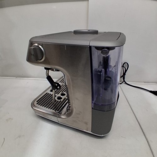 BREVILLE THE BARISTA PRO ESPRESSO MACHINE WITH BUILT-IN GRINDER & MILK FROTHER - BRUSHED STAINLESS STEEL (MODEL: BES878 BSS /B) image 9