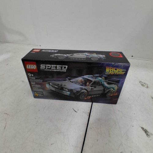357PC LEGO SPEED CHAMPIONS TIME MACHINE FROM BACK TO THE FUTURE BUILDING SET - MULTI-COLOUR (ITEM: 77256 / 6588751) image 2
