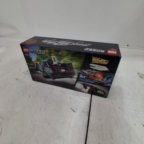 357PC LEGO SPEED CHAMPIONS TIME MACHINE FROM BACK TO THE FUTURE BUILDING SET - MULTI-COLOUR (ITEM: 77256 / 6588751) image 3