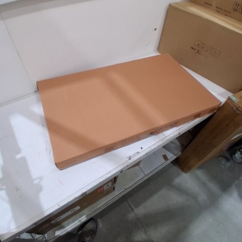 MINIMALIST STUDY DESK WITH WHEELS - 38" X 22" - NATURAL (MODEL: 4545-DESK) image 3