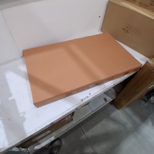 MINIMALIST STUDY DESK WITH WHEELS - 38" X 22" - NATURAL (MODEL: 4545-DESK) image 4