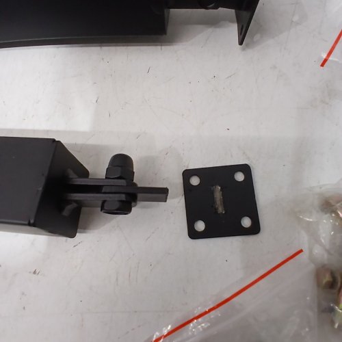 4PK SQUARE STAIR RAILING COMPONENTS - 40" - BLACK image 3