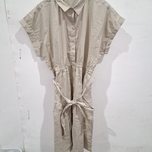 WOMEN'S LANE BRYANT SHORT SLEEVE SHIRTDRESS - 2XL - BEIGE (STYLE: LB0121) image 2