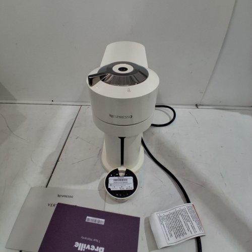 NESPRESSO BY DELONGHI VERTUO SINGLE SERVE COFFEE & ESPRESSO MACHINE - WHITE -(MODEL: BNV540CRM) image 3