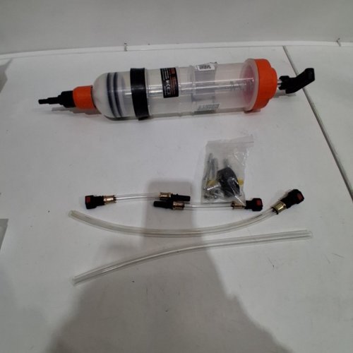 VEVOR FLUID OIL EXTRACTOR WITH HOSE EXTENSION - 1500CC - CLEAR/BLACK/ORANGE (MODEL: YS-0113) image 3