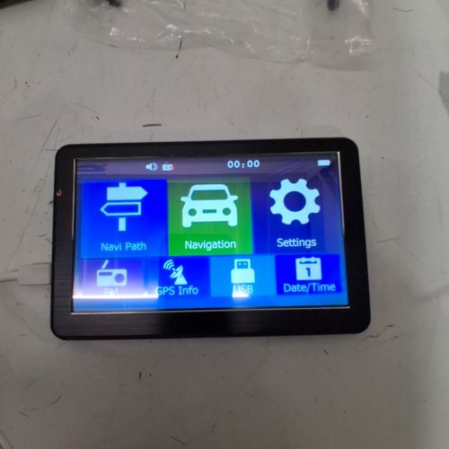 GPS NAVIGATION SYSTEM FOR CAR WITH FREE LIFTEIME UPDATES - 7" SCREEN - BLACK image 2