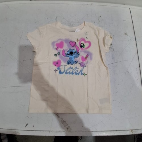 GIRL'S OLD NAVY DINSEY STITCH GRAPHIC T-SHIRT - LARGE - MULTICOLOURED (STYLE : 864583) image 3