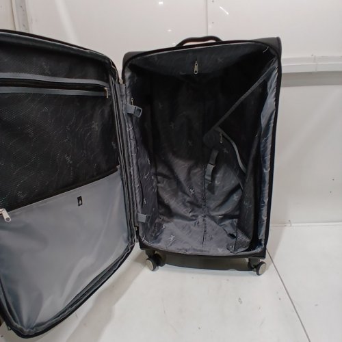 ATLANTIC SAILBOUND SOFTSIDE LUGGAGE WITH SWIVEL WHEELS AND TSA LOCK - 28" - BLACK (MODEL: AL11069) image 3