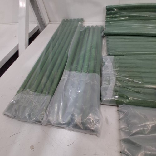 OUTSUNNY ARCH TRELLIS SUPPORT WITH CLIMBING NET 7.3FT - GREEN (MODEL: 84H-349V00GN) image 4