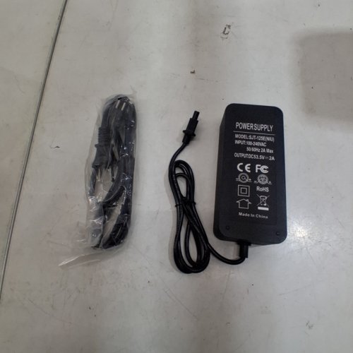 2PC ELECTRIC SCOOTER POWER SUPPLY - 5V - 2AMP -BLACK (MODEL: SJT-125E(NIU)) image 2