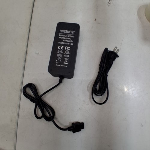2PC ELECTRIC SCOOTER POWER SUPPLY - 5V - 2AMP -BLACK (MODEL: SJT-125E(NIU)) image 4