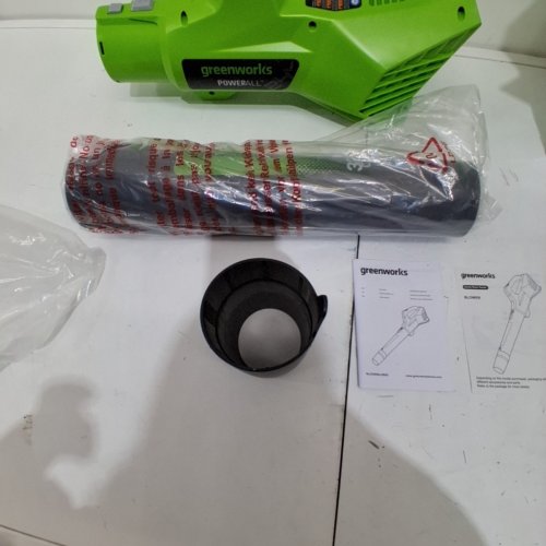 GREENWORKS CORDLESS JET BLOWER - 24 V - GREEN (MODEL: BL24B212) image 5