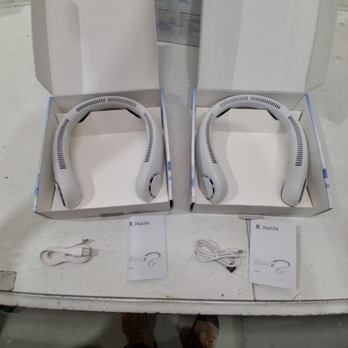 2PK JISULIFE NECK FAN - WHITE (MODEL: 2789239) image 4