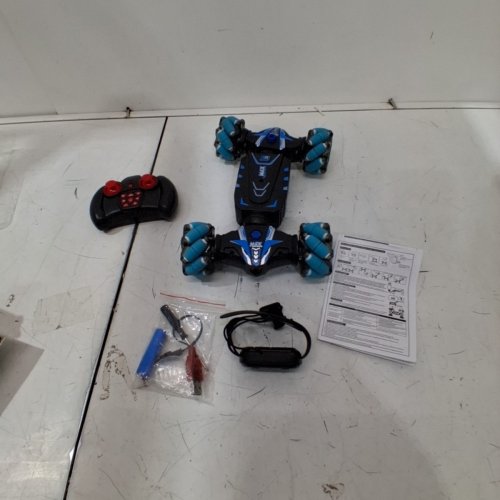 4WD STUNT 360 TWIST CAR LIGHT UP AND SOUND WITH HAND GESTURE SENSOR REMOTE CONTROL - BLUE/BLACK - (MODEL: JC01 ) image 4