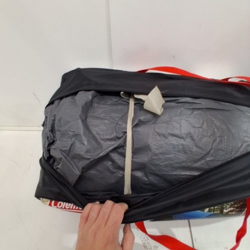 COLEMAN SKYDOME XL DARK ROOM CAMPING TENT - 10 PERSON - GREY/BLUE (MODEL: 2161404) image 3