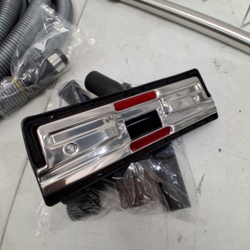 OVO CENTRAL VACUUM ATTACHMENT KIT WITH 40FT LOW-VOLTAGE HOSE - ON/OFF SWITCH AT THE HANDLE - GREY - (MODEL: ACCHO-40LV-BK) image 5