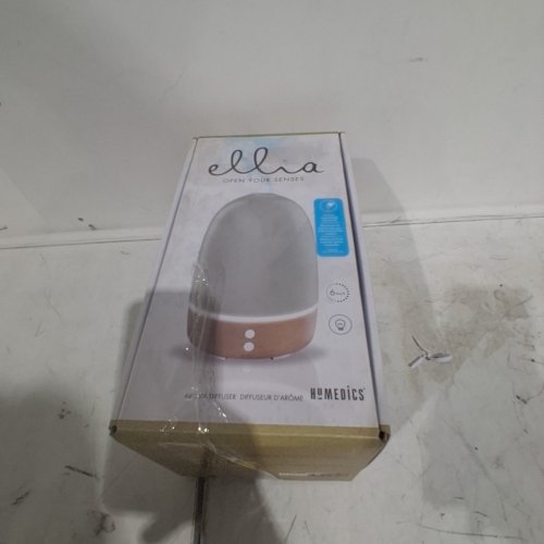 HOMEDICS ELLIA ULTRASONIC AROMA DIFFUSER - GRAY AND WOOD TONE (MODEL: ARM-330GY-CA) image 5