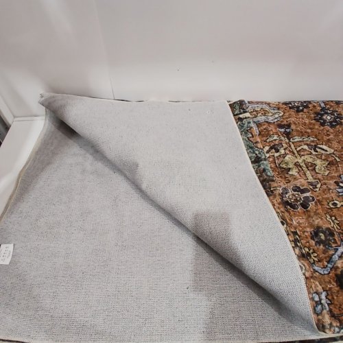 BOHO MACHINE WASHABLE LOW PILE AREA RUG - 8FT X 10FT - SIENNA / BROWN / OLIVE (MODEL: FC350-TR-02) image 3