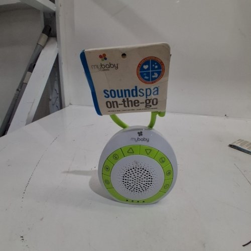 MYBABY SOUNDSPA ON-THE-GO ADJUSTABLE VOLUME AND CLIP FOR STROLLERS - WHITE (MODEL: 00031262077608) image 2