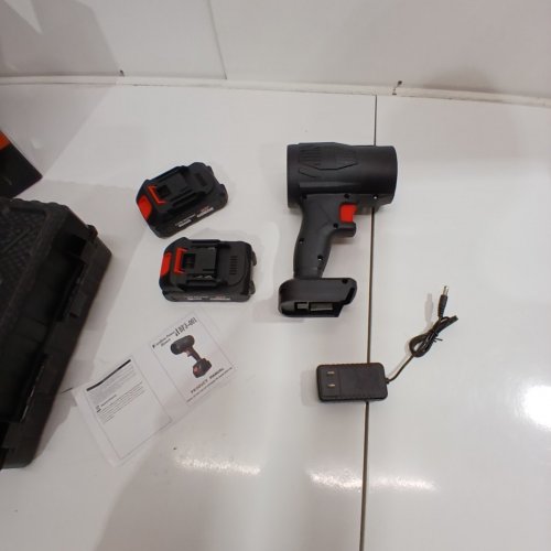 CORDLESS LEAF BLOWER - BLACK (MODEL: BFJ-001) image 2