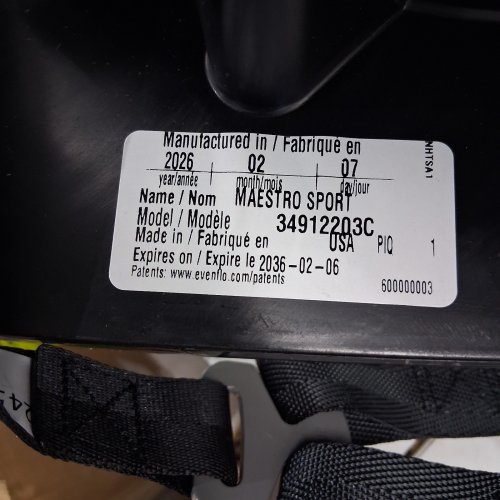 2-IN-1 EVENFLO MAESTRO SPORT BOOSTER CAR SEAT - 22LBS TO 110LBS MAX - GRANITE (MODEL: 34912203C) image 2