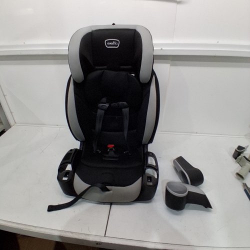 2-IN-1 EVENFLO MAESTRO SPORT BOOSTER CAR SEAT - 22LBS TO 110LBS MAX - GRANITE (MODEL: 34912203C) image 3