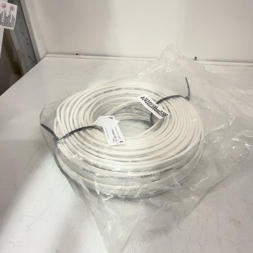 DUPLEX MARINE WIRE TINNED COPPER BOAT CABLE - 16AWG , 600 V - ~100FT - WHITE image 3