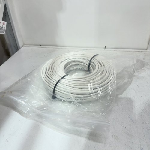 DUPLEX MARINE WIRE TINNED COPPER BOAT CABLE - 16AWG , 600 V - ~100FT - WHITE image 5