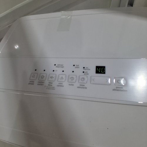 MIDEA ENERGY STAR DEHUMIDIFIER WITH PUMP - WIFI - SMART VOICE COMPATIBLE - 4,500 SQ.FT COVERAGE - WHITE (MODEL: MAD50P1AWS-A) image 2