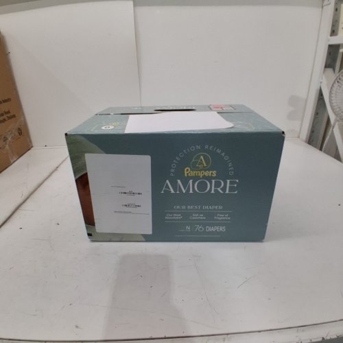 76PK PAMPERS AMORE FRAGRANCE FREE DIAPER - SIZE NEWBORN image 2