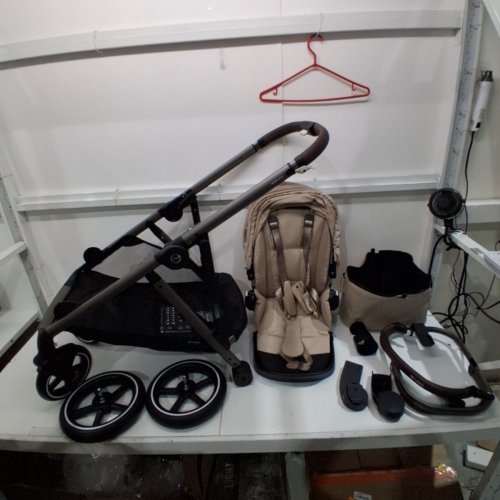 CYBEX GAZELLE S MODULAR STROLLER - UPTO 50LBS - ALMOND BEIGE (MODEL: 522005249) image 2