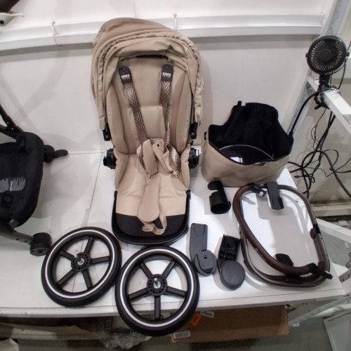 CYBEX GAZELLE S MODULAR STROLLER - UPTO 50LBS - ALMOND BEIGE (MODEL: 522005249) image 3