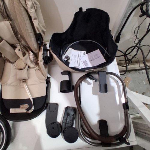 CYBEX GAZELLE S MODULAR STROLLER - UPTO 50LBS - ALMOND BEIGE (MODEL: 522005249) image 6