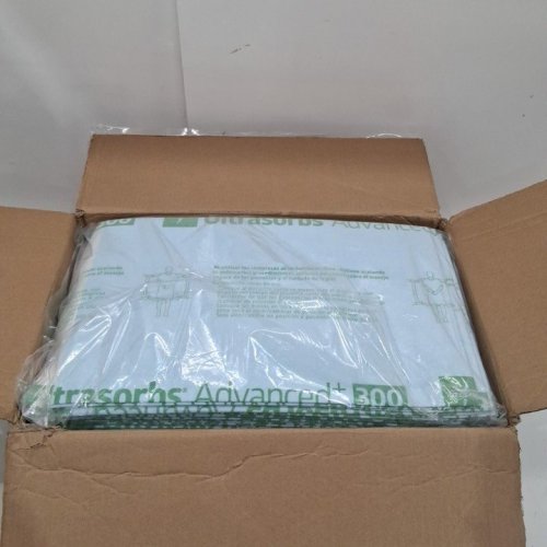 40PK MEDLINE ULTRASORBS ADVANCED PREMIUM DISPOSABLE UNDERPADS- 30'' X 36'' - WHITE/GREEN image 2