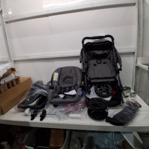 GRACO 2-IN-1 COMFY CRUISER TRAVEL SYSTEM, SNUGRIDE 35 LITE LX INFANT CAR SEAT - GRAYSTONE (MODEL:2243819) image 3