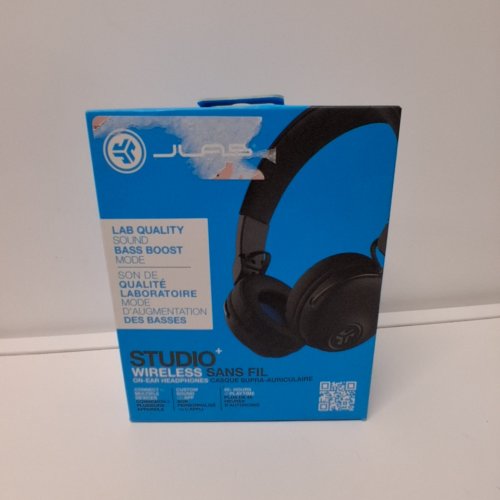 JLAB WIRELESS ON-EAR HEADPHONES - BLACK (STYLE: STUDIO+) image 5