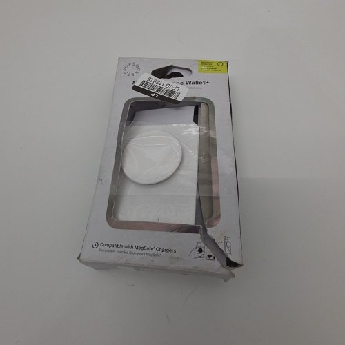 POPSOCKETS POPWALLET+ MAGSAFE CARD HOLDER AND PHONE GRIP - BLANC FRESH/FLORAL WHITE image 3