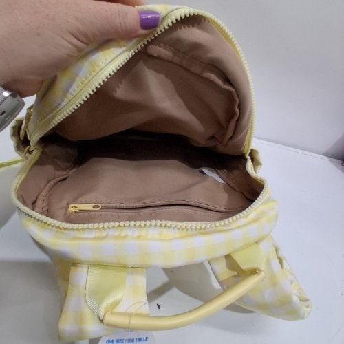 WOMEN'S TIME AND TRU ATHLETIC BACKPACK - ONE SIZE - YELLOW (STYLE: D31) image 4