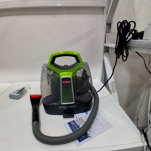 BISSELL LITTLE GREEN PORTABLE DEEP CLEANING VACUUM - 37OZ TANK MAX - GREEN/GREY (MODEL : 2513B) image 2