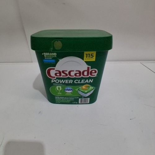 115PK CASCADE POWER CLEAN DISHWASHER DETERGENT - LEMON SCENT (MODEL: 2117287) image 2