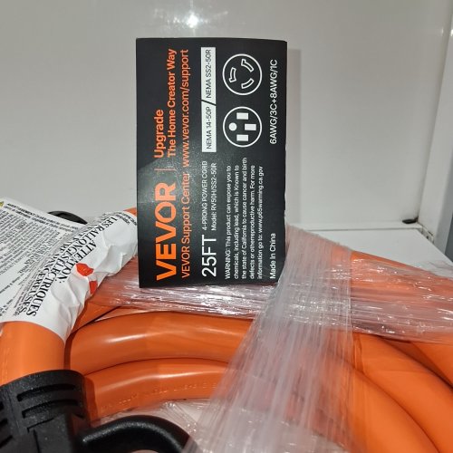 HEAVY DUTY RV POWER CORD - 25FT - ORANGE (MODEL: RV50H/SS2-50R) image 2