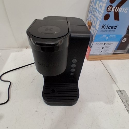 KEURIG K-EXPRESS ESSENTIALS SINGLE SERVE COFFEE MAKER WITH 36OZ WATER RESERVOIR - BLACK (MODEL: K25) image 3