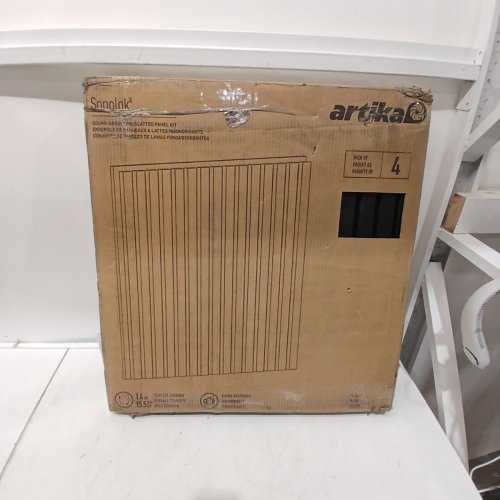 4PK ARTIKA SONOLOK SOUND PROOFING PANELS - 23.6" X 23.6" - COVERS 15.5SQFT - BLACK (MODEL: 24SAT-SO-PBBL) image 4