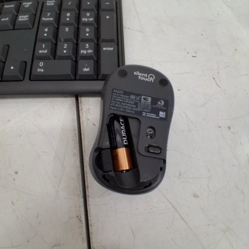 2PC LOGITECH WIRELESS MOUSE AND KEYBOARD COMBO WITH SILENT TOUCH TECHNOLOGY - GRAPHITE (MODEL: MK295) image 2