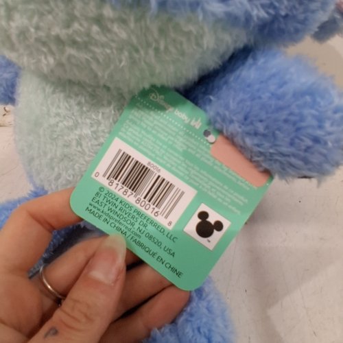 BABY'S LILO AND STITCH PLUSH TOY - BLUE image 2