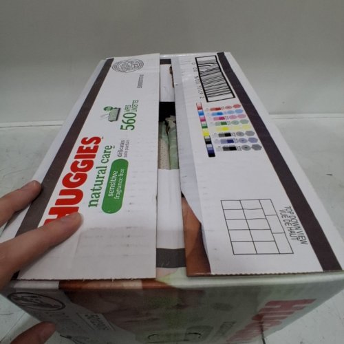 560PK HUGGIES NATRUAL CARE SENSITIVE AND FRAGRANCE FREE WIPES image 4