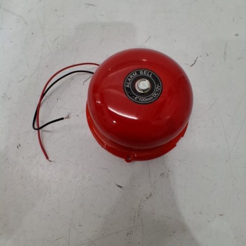 CHEOTIME FIRE ALARM - 12V - 4" - RED image 2